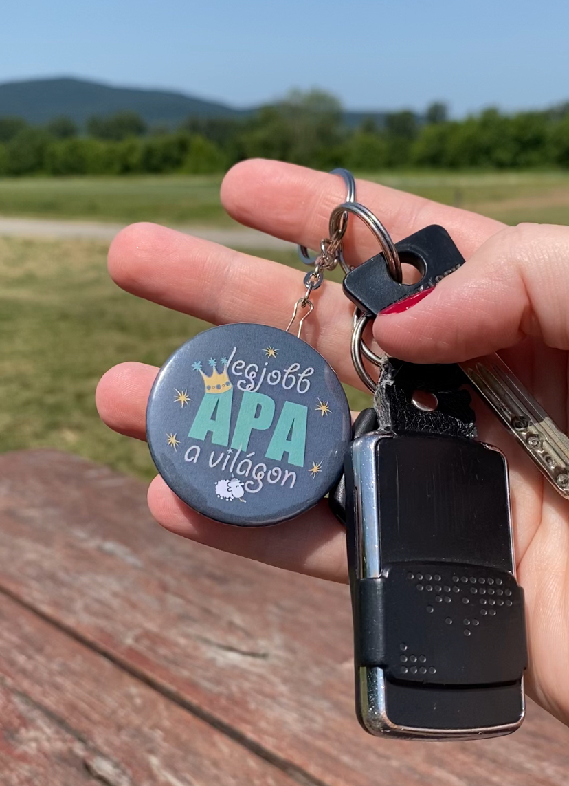 Kulcstartó - legjobb férj vagy legjobb apa vagy legjobb papi számára